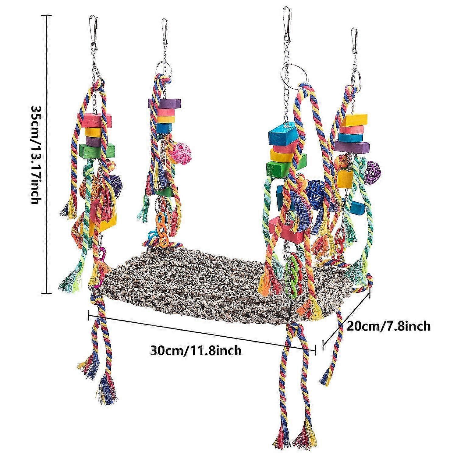Bird Foraging Climbing Wall Mat