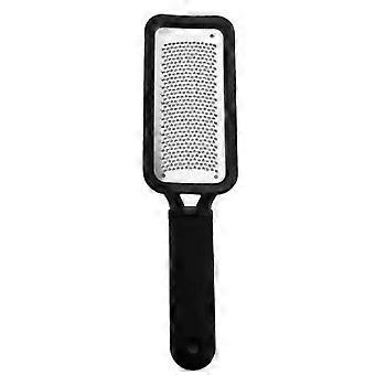 Stainless Steel Foot Rasp, Non-Slip Ergonomic Pedicure Tool for Calluses and Dead Skin, Lightweight Travel-Friendly, Wet and Dry Use