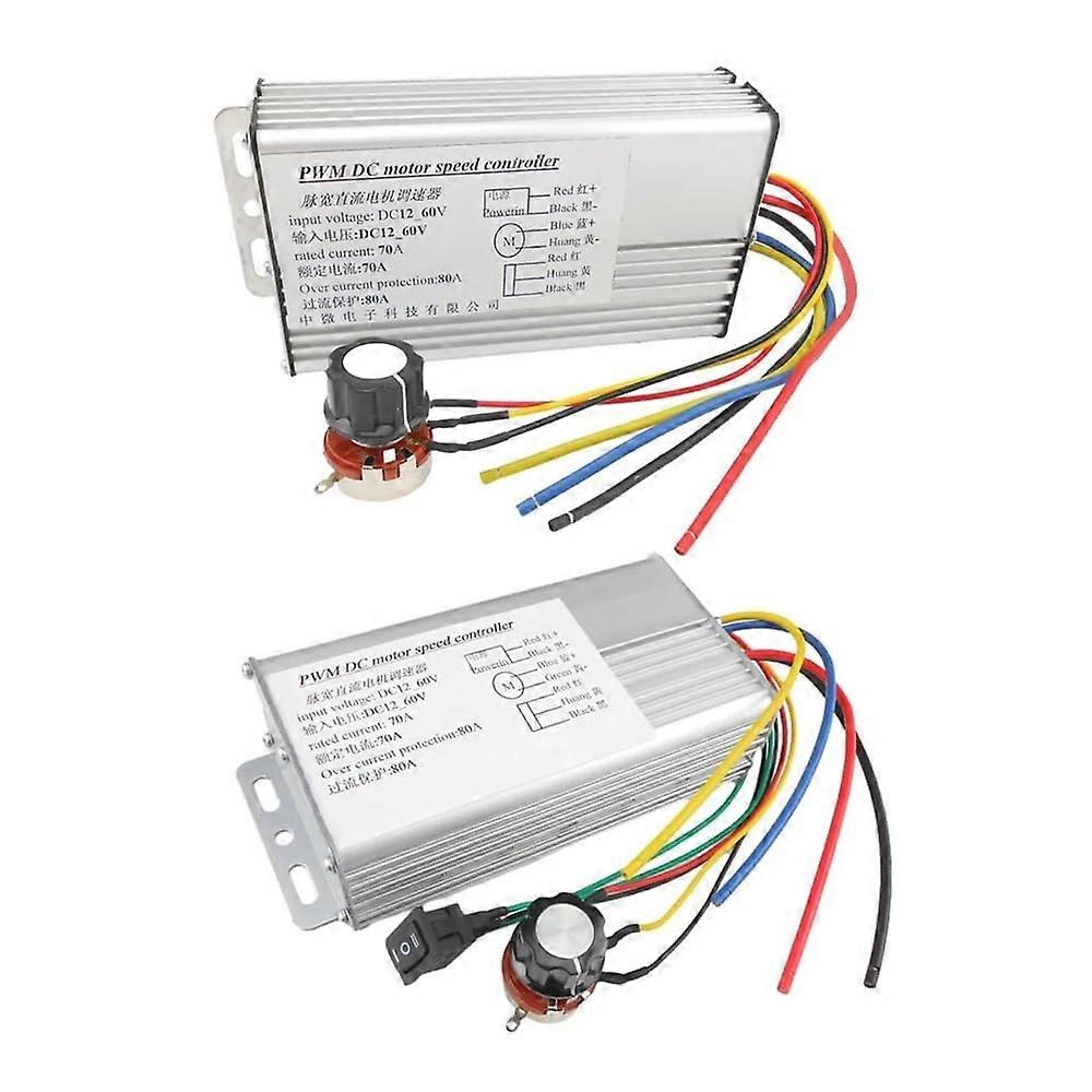 4000W 70A DC Motor Speed Controller 1060V  Power Forward Reverse Adjustable with Switch