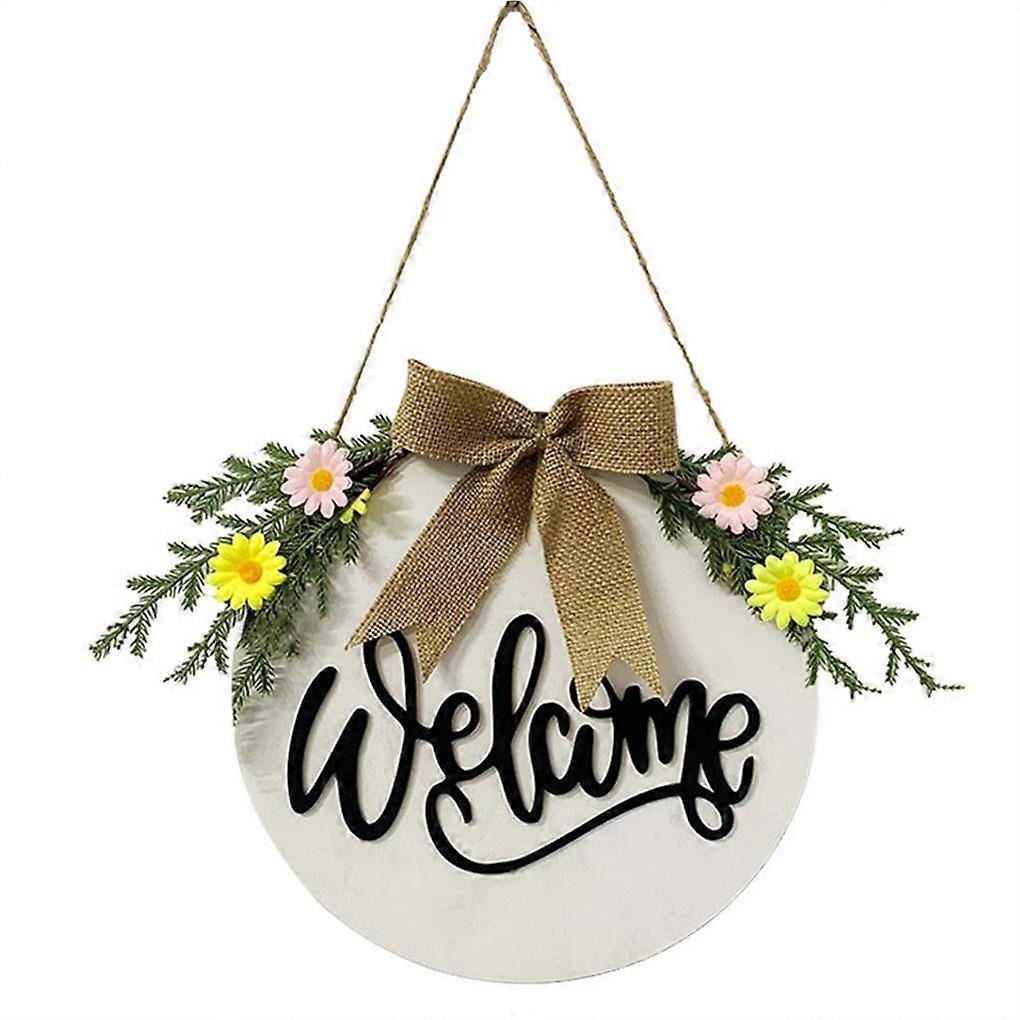 Fade-Resistant Hanging Welcome Sign