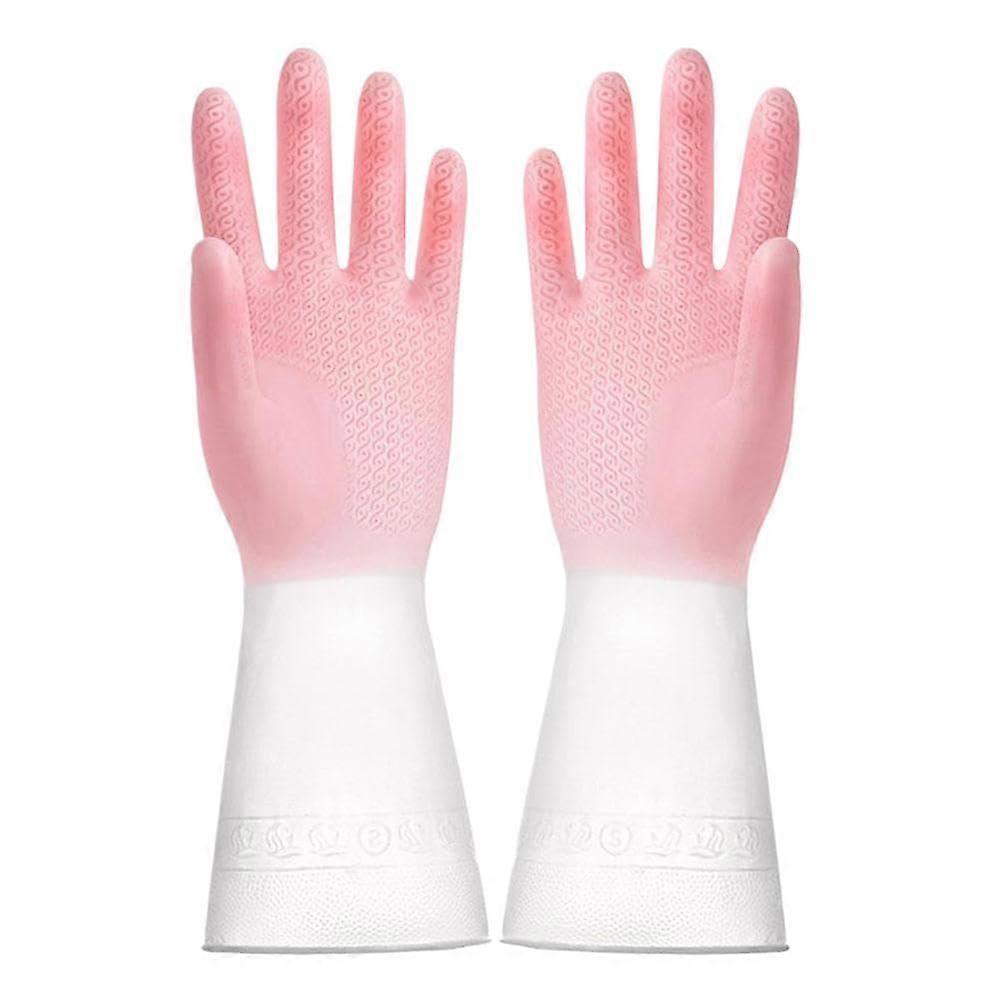Rubber Dishwashing Gloves NonSlip Ergonomic