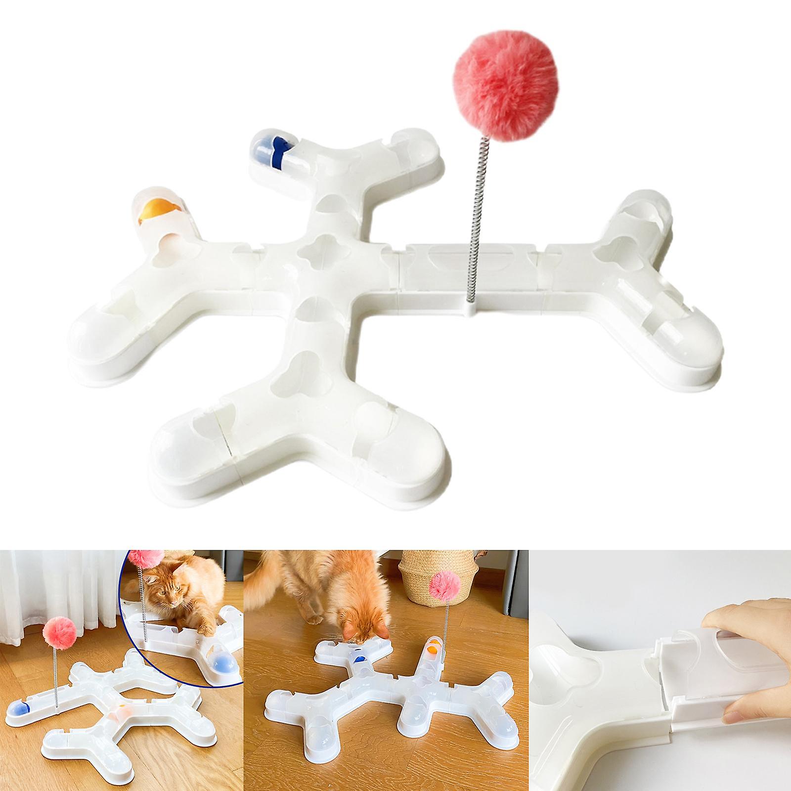 Cat Interactive Toy Turntable Toys Exercising Funny Training Kitten
