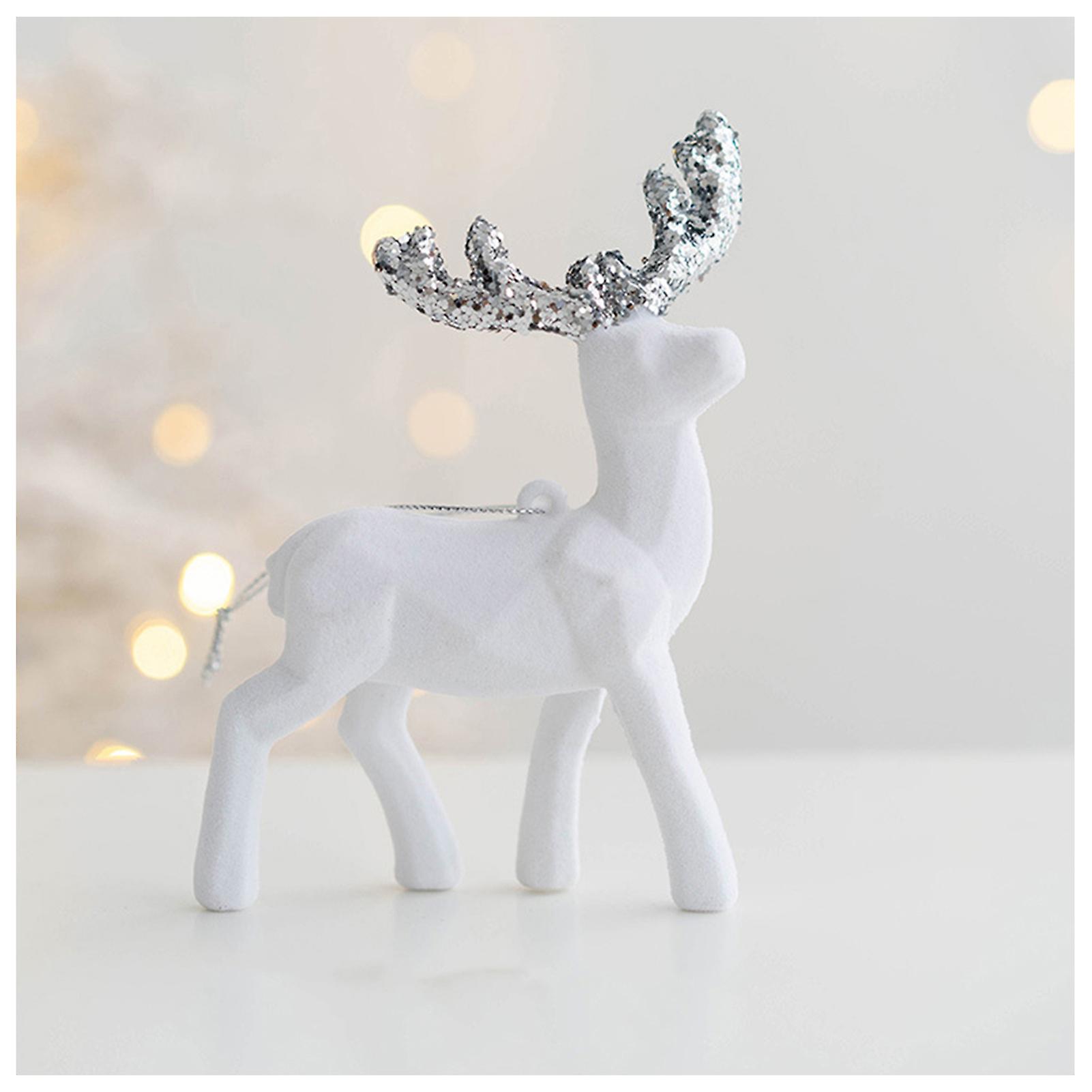 Christmas Tree Elk Pendant Decoration Soft Com