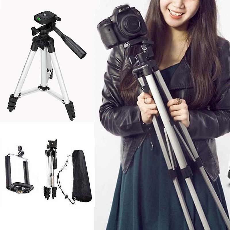 Aluminum Professional Telescapico Camera Tripod Stand Holder For Digital Camera Camcorder