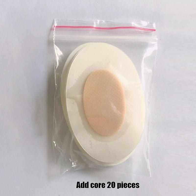 20pcs Heel Protector Foot Care Sole Sticker Waterproof Invisible Patch Y