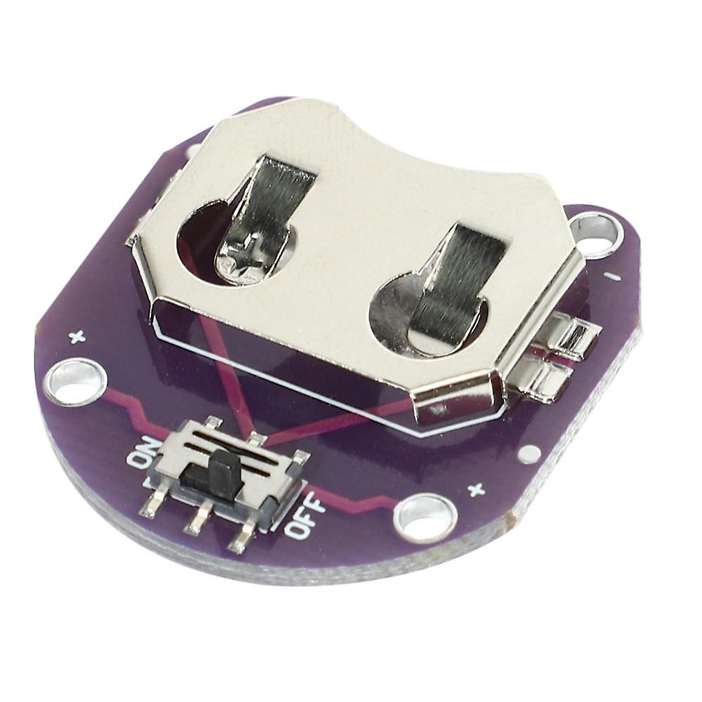 Lilypad Coin Cell Battery Holder Cr2032 Battery Mount Module For