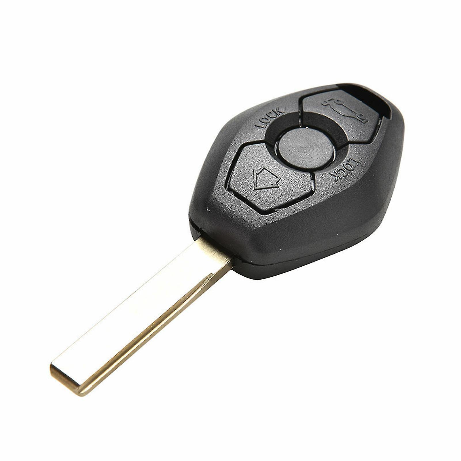 3 Button Remote Blank Blade Key Case Fob For Bmw 3 5 7 X3 X5 Z4 E38 E39 E46