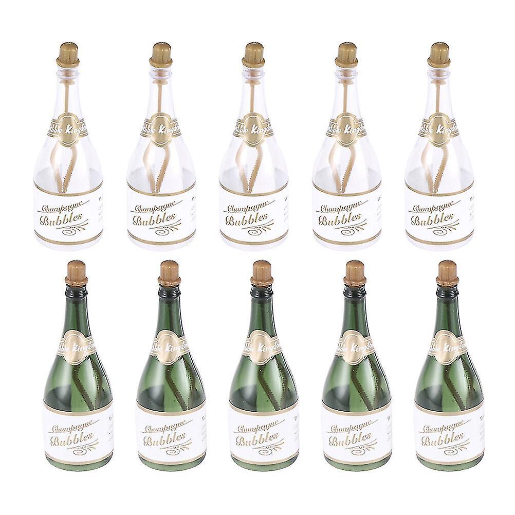 12pcs Champagne Bubble Bottles Wedding Bubble Bottles Champagne Bottles