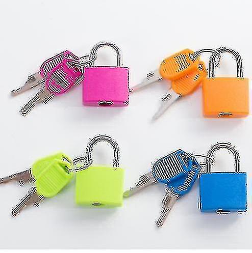 Suitcase Lock, Mini Padlock With Key Small Locks, For Schoolbag