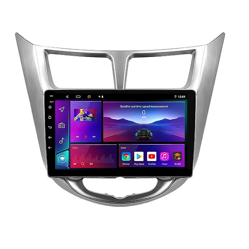 Car Radio Android For Hyundai Solaris 1 2010 - 2016 Multimedia Video Player Navigaion 2 din