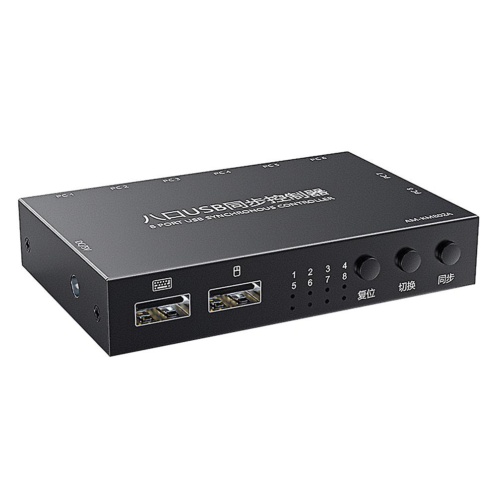8 Ports Usb Synchronizer Usb Keyboard Mouse Synchronization Controller