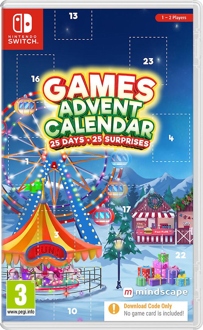 Games Advent Calendar - Nintendo Switch - Code In Box