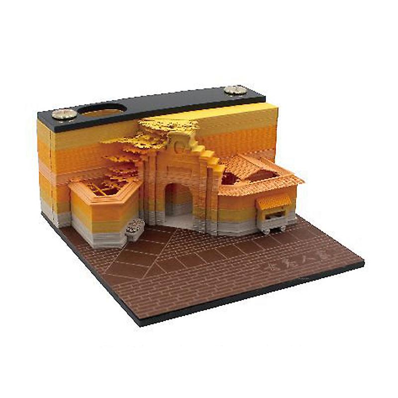 3d Desk Memo Pad,memo Pad,creative Desk Diy Notes Notepad,3d Art Paper Carving