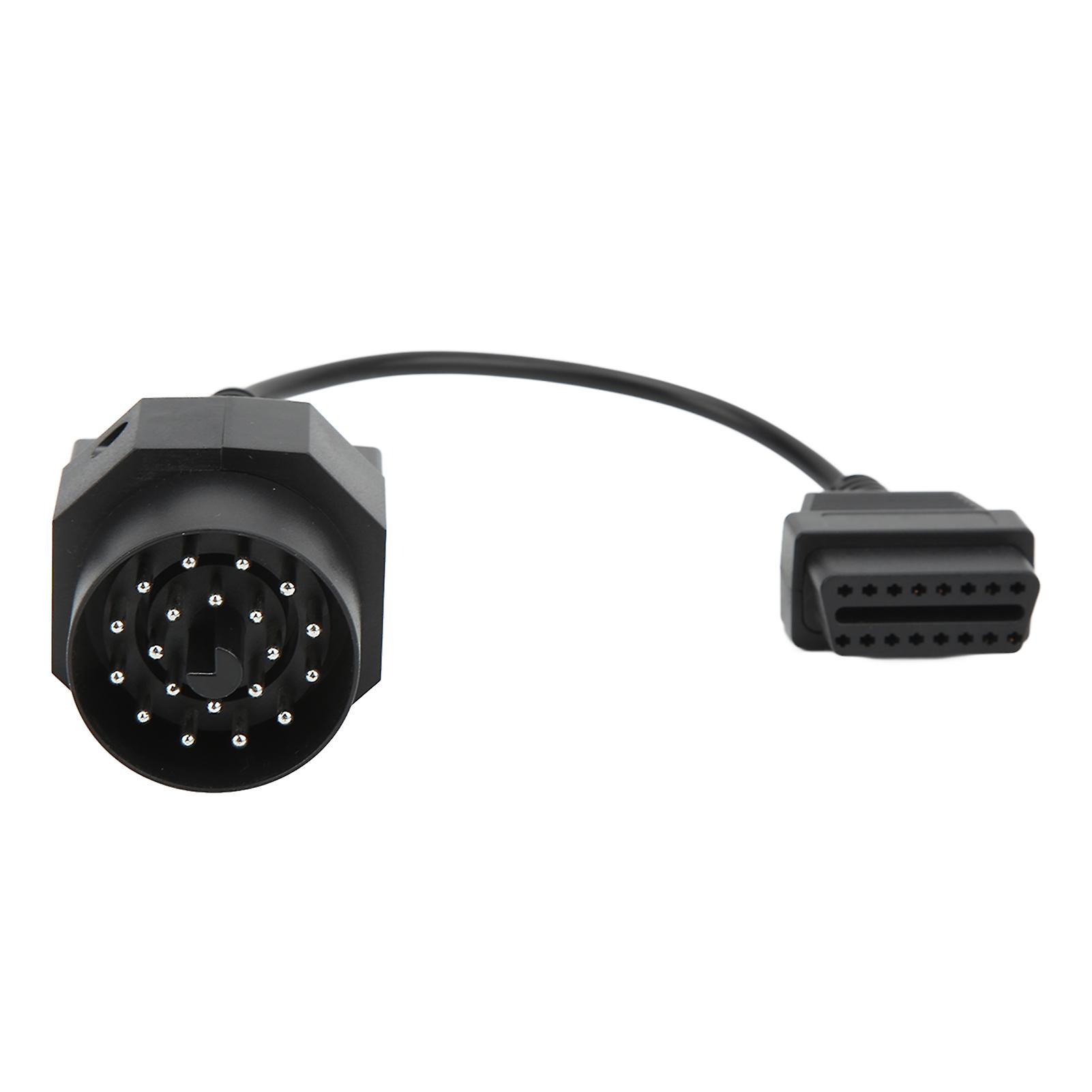 20Pin to 16Pin OBD2 Adapter ABS Heatproof Antiaging Scanner Tool for Car OBDII Scanner