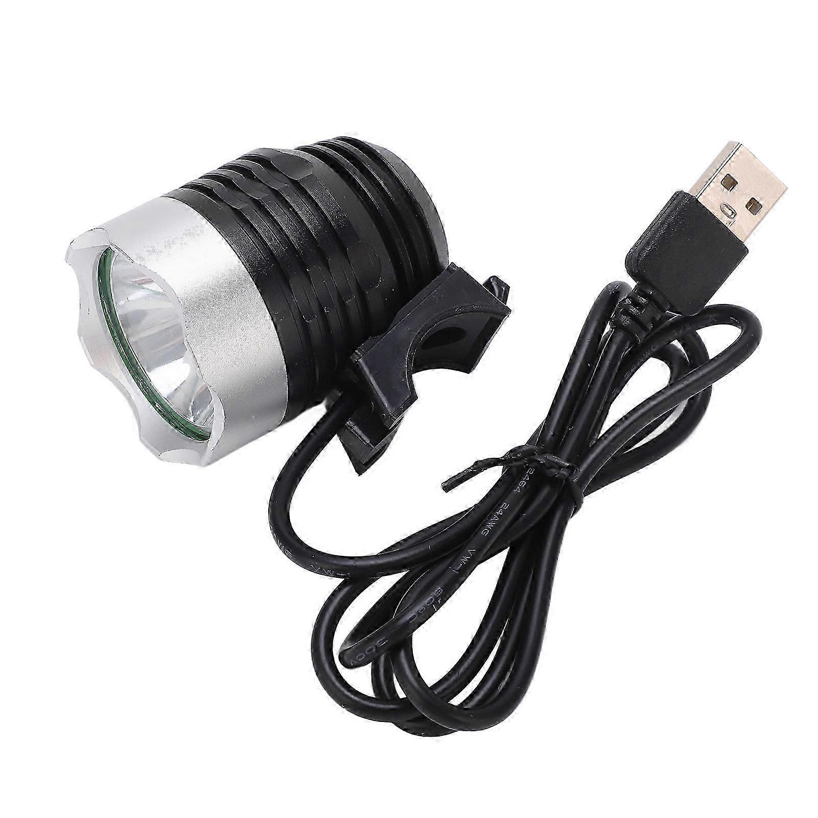 Handheld Ultraviolet Flashlight USB Lightweight Portable UV Flashlight Tool for Security Inspection 