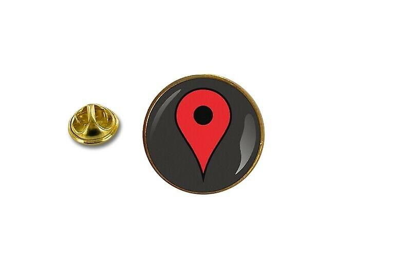 pine pine pin badge pin-apos;s metal with butterfly pins piningle geolocalization