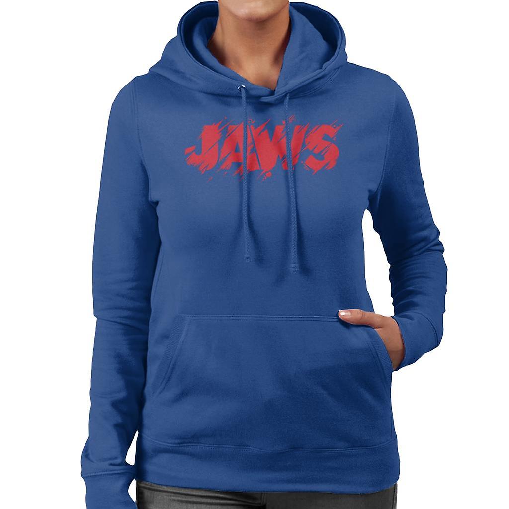 Jaws Vintage Bitten Logo Women's Hooded Sweatshirt