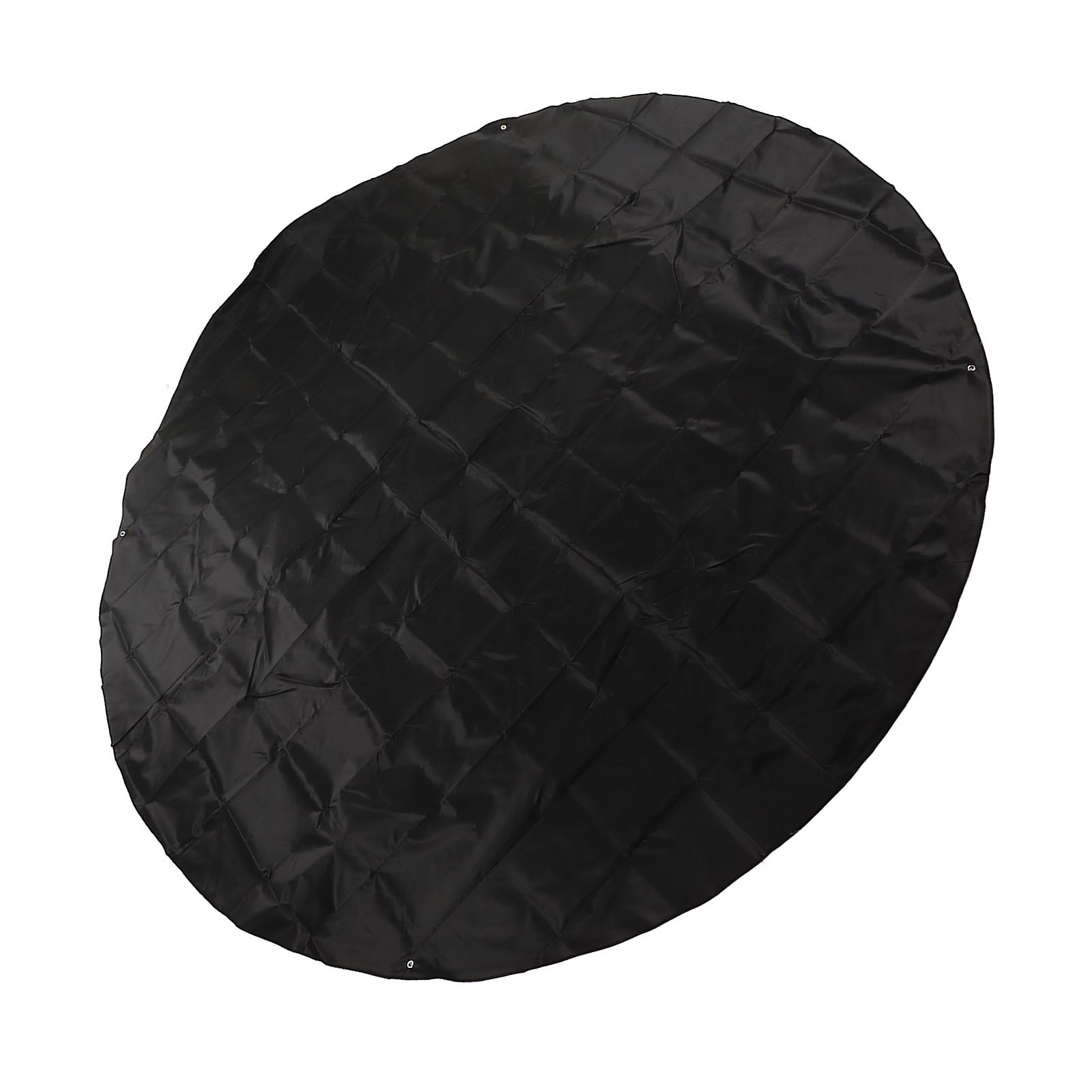 Pool Cover Waterproof Round Easy Set Pool Cover for Round Pools Swimming Bath Pool 2.45 X 2.45m