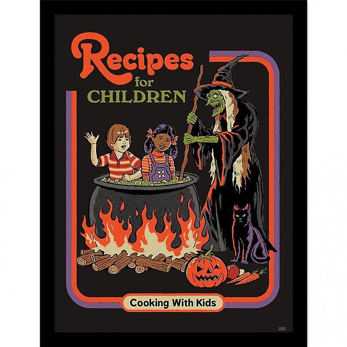 Steven Rhodes Recipes For Children Framed Poster