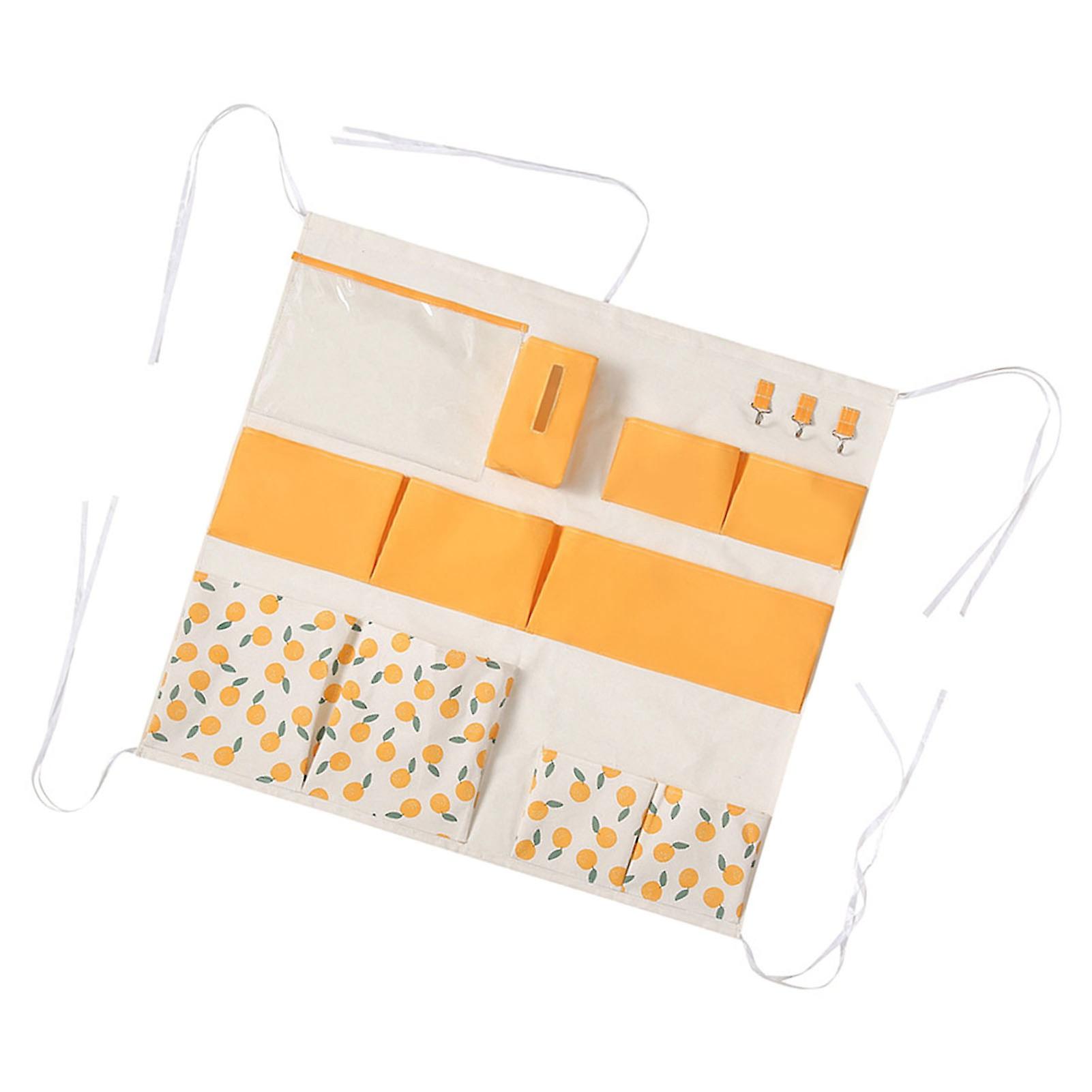 Wall Mounted Oxford Cloth Storage Bag with Multiple Compartments