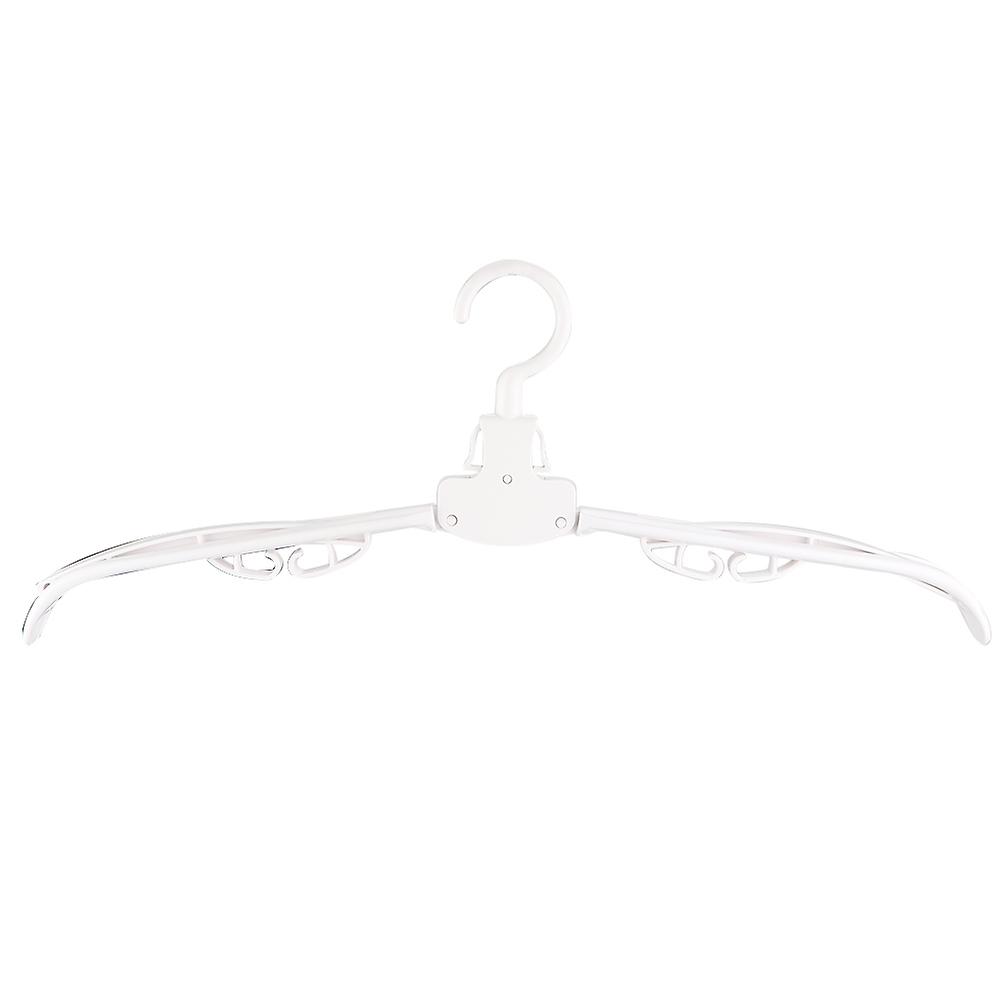 Foldable Hangers Drying Racks Drying Shoes Rack Multi-Function Non-Slip Thickening（White）