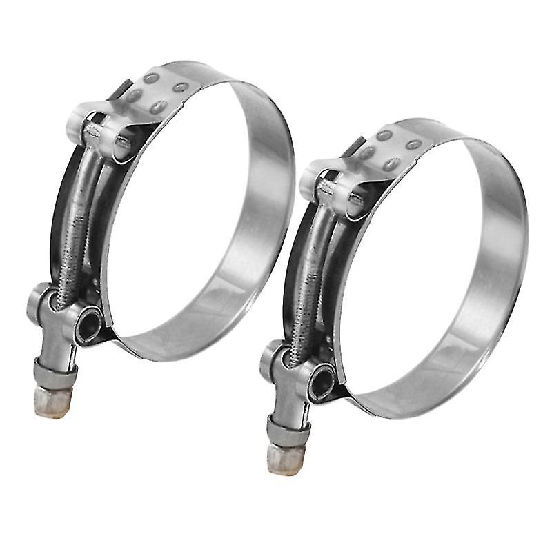2pcs Stainless Steel Hose Clamp