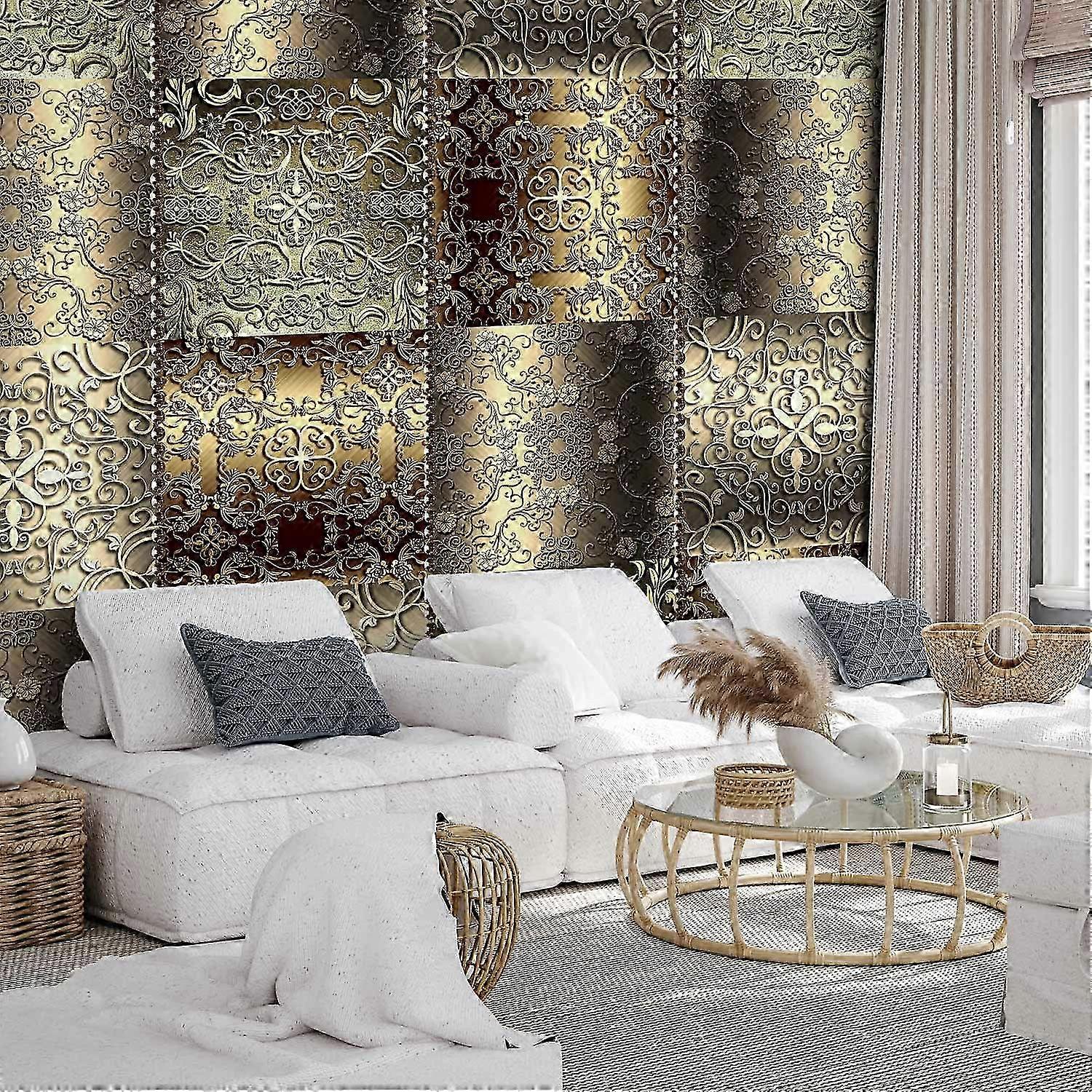 Selvklæbende vægmaleri - metalplader