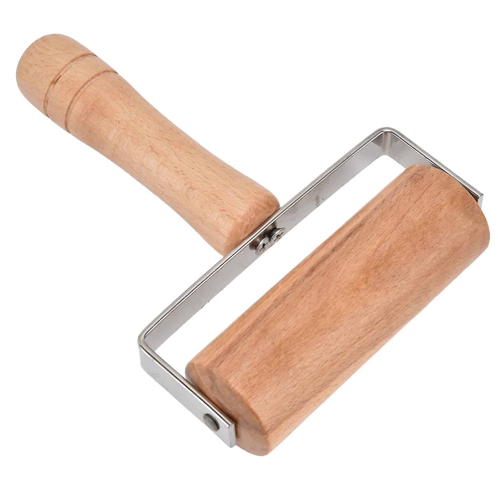 Multifunctional Beech Wood Pizza Roller 220g Soft Durable Tool