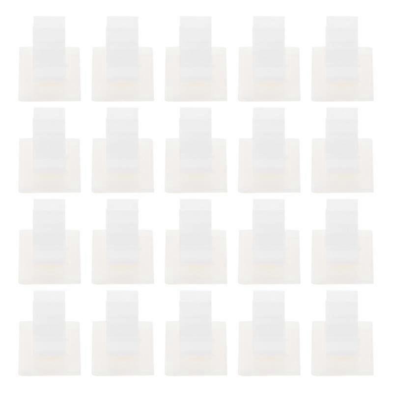 50pcs Storage Hooks, Cable Holder Clip