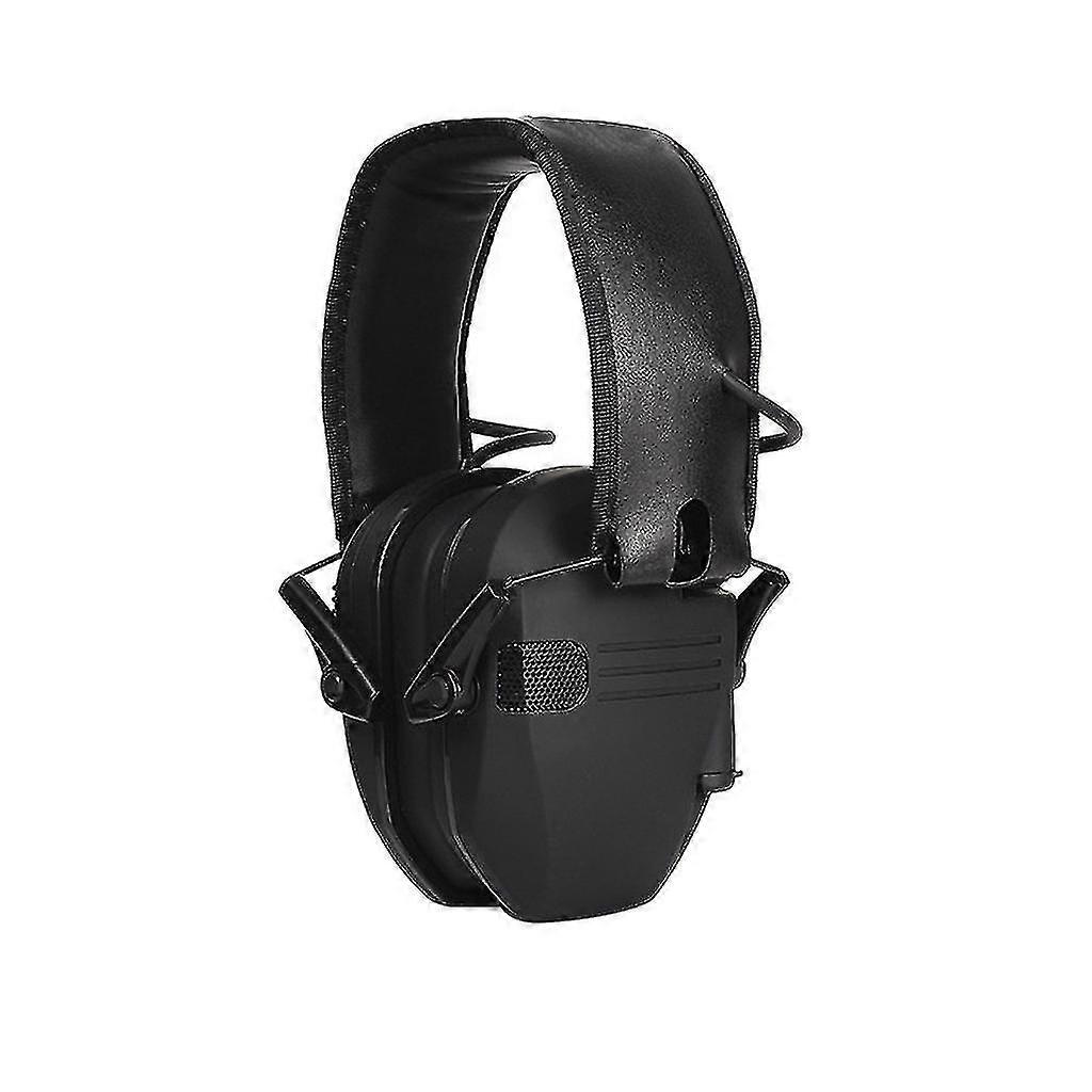 Electronic hearing protection earmuffs with sound amplification and suppression functions