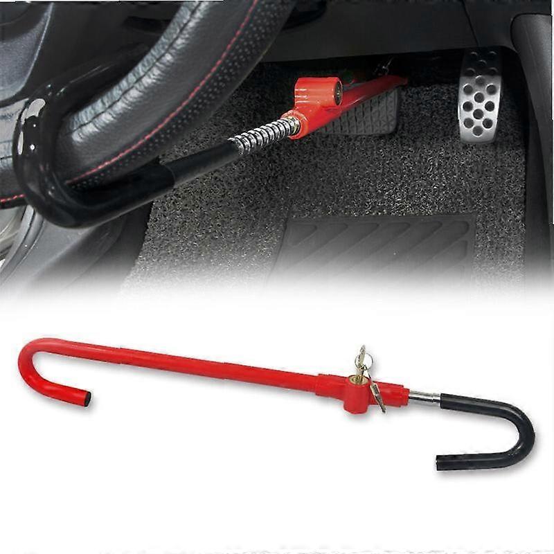 Secure Your Vehicle with UniversalStee Wheel to Pedal Lock ~ ~Theft compatible with Cars, Trucks, and Autos NO.2251