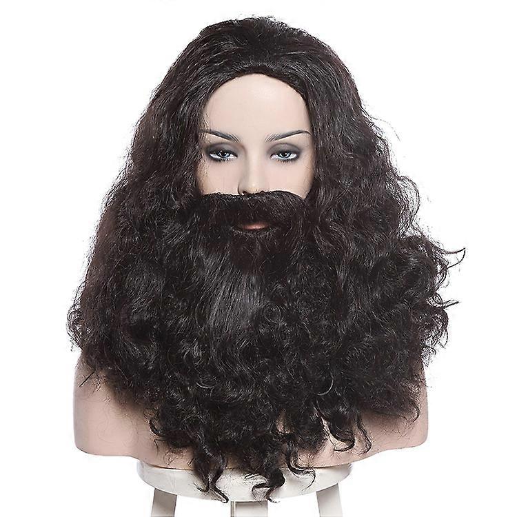 شعر مستعار ألبوس دمبلدور تأثيري الباروكات لوسيوس مالفوي روبوس هاجريد بيلاتريكس ليسترانج مويف هالوين شعر مستعار صناعي