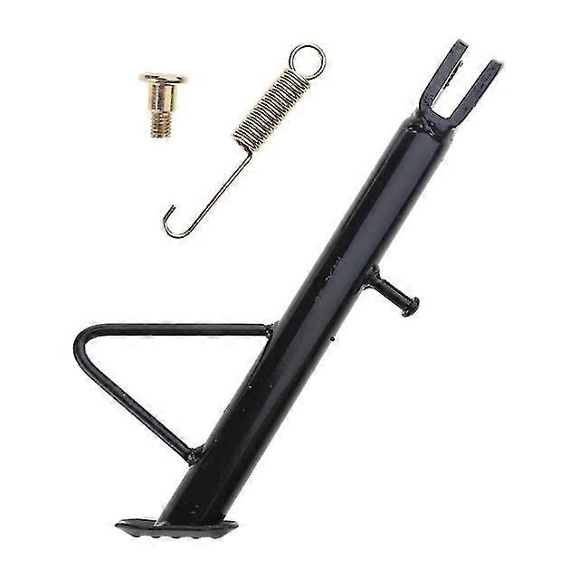 Atv Motorcycle Kickstand Side Support Stand Adjustable Holder Set Foot Bracket