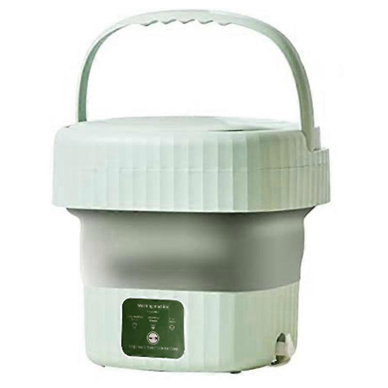 Portable Folding Washing Machine Household Dormitory Small Mini Automatic Cleaning Folding Mini Washing Machine UK Plug