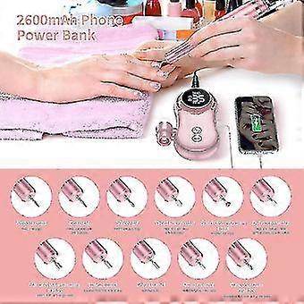 Professional Rechargeable 35000 Rpm Nail Drill