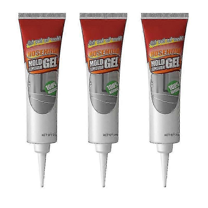 3pcs Mold Remover Gel Mildew Mold Remover For Sink Edge Ceramic Tile To Mold Mildew Cleaner Wall Mould Removal Ceramic TileAA
