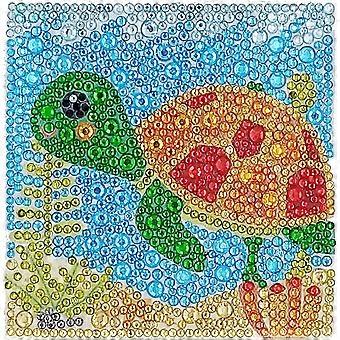 Zariocy 5D Diamond Painting Kit Fai Da Te – Quadro Oceano Con Tartaruga, Mosaico Diamanti Rotondi, 30x40cm, Completo Di Tela, Strumenti E Diamanti, Decorazione Parete Casa