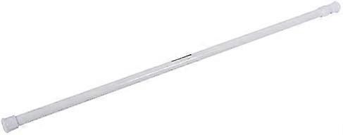 Iron Telescopic Curtain Rod - No Drilling - Extendable (White)