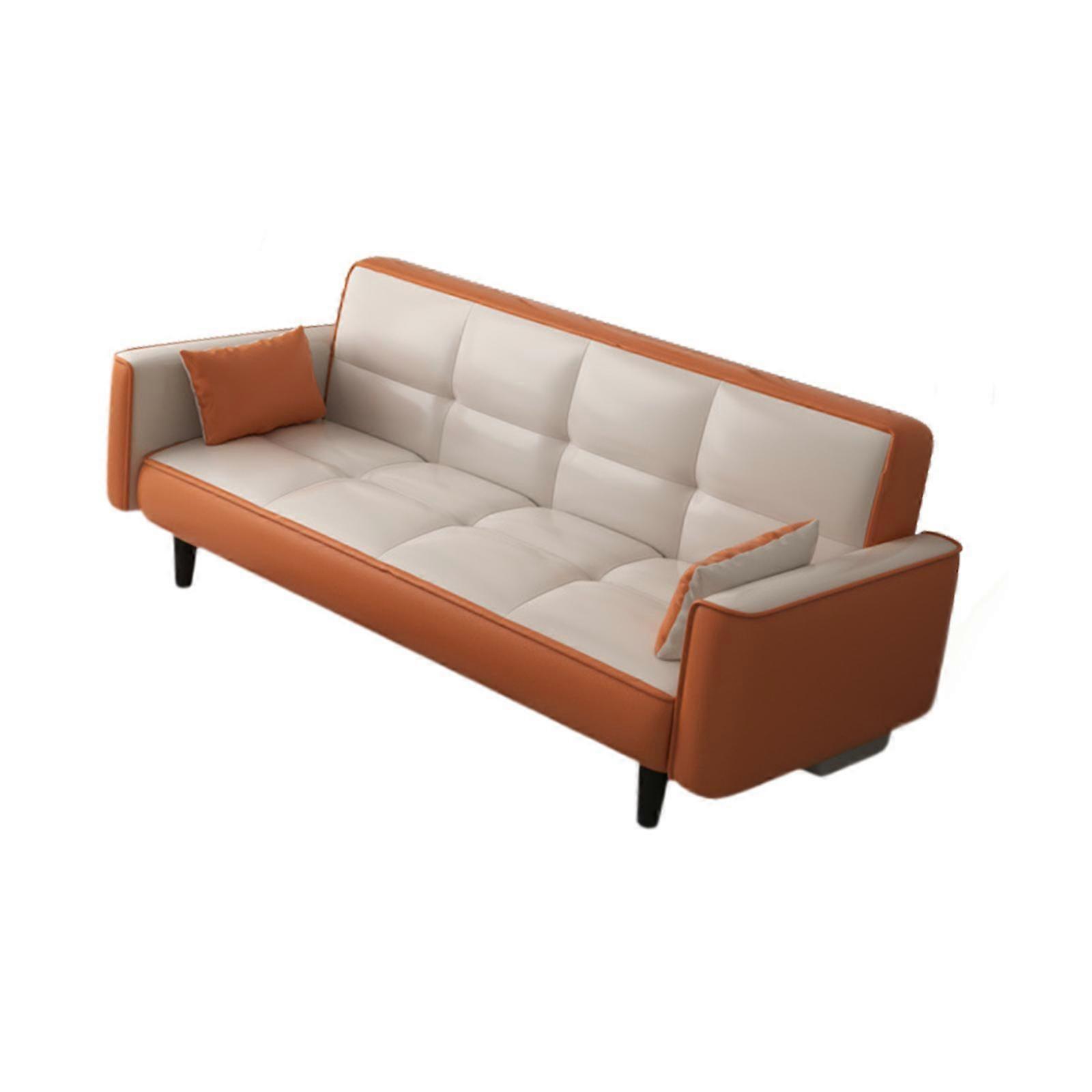 Folding Sofa Bed Modern Convertible Sleeper Sofa for Home Office Small Space 150cmx88cm