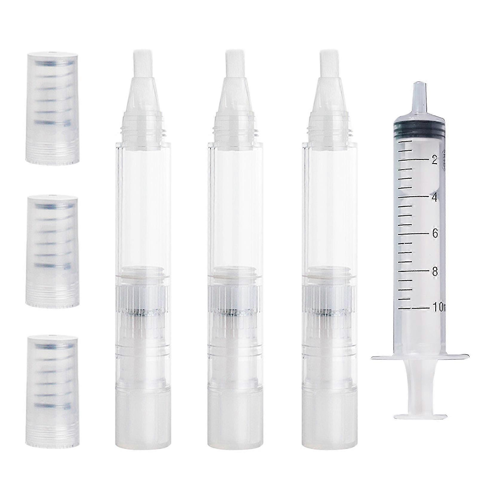 壁用3pcsタッチアップペイントペン詰め替え可能なペイントブラシ乾式壁キャビネット家具へのインテリアペイント用のタッチアップペン、6 ml