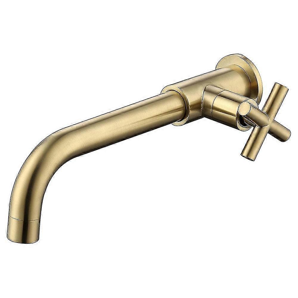 النحاس الحائط بالوعة حوض حوض صنبور الحمام الماء البارد الحنفية دوران صنبور الحمام المطبخ