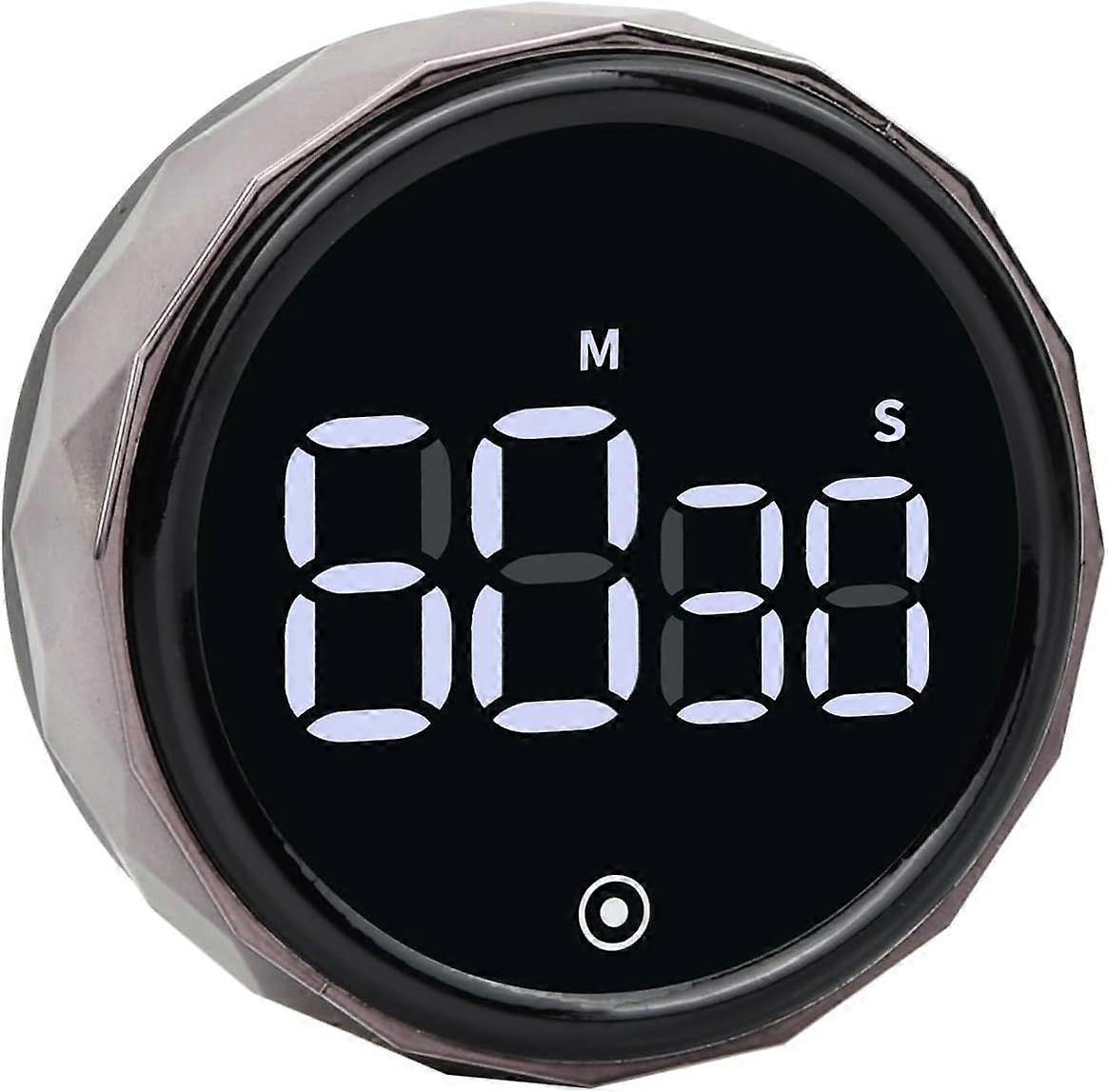 Digital Kitchen Timers Large LED Display Visual Timers Magnetic Countdown and Countup Timer 3 Volume Levels Adjustable
