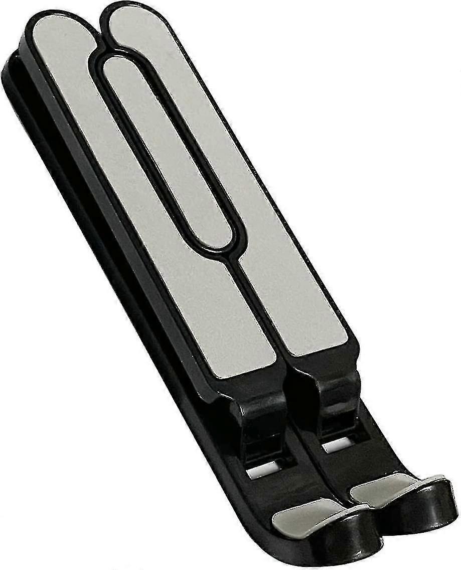 Foldable Laptop Holder Adjustable Portable Desktop Laptop Stand(black/white)