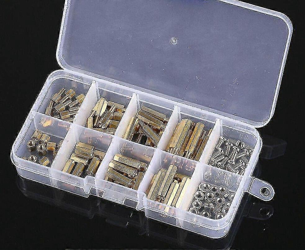 M3 Brass Standoff Spacer, Hex Screws-nut Assortment Kit