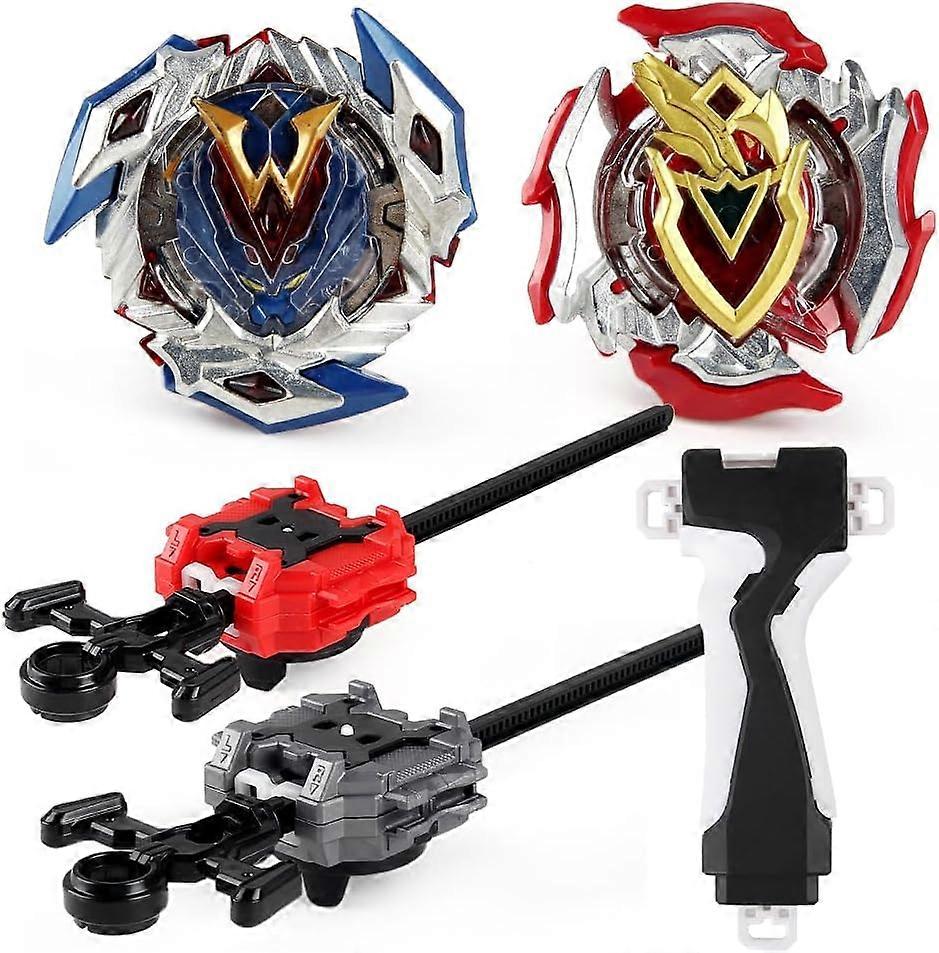 Burst Starter sisältää String Launcher Metal Fusion Battle Topin, 2 taistelukärkeä B-104 + B-105 ja 3 kantorakettia Lahjat Lelut lapsille