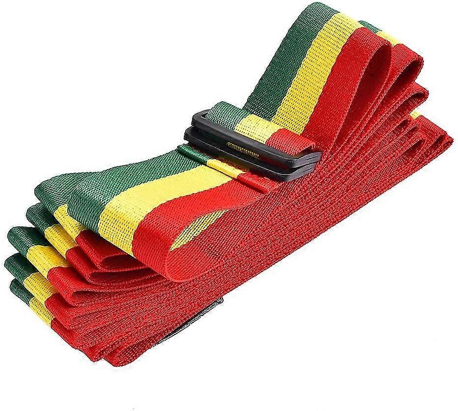 Djembe حزام Tricolor المحمولة الأفريقية اليد طبل حزام الكتف قابل للتعديل طبل القطن حزام 3.5m
