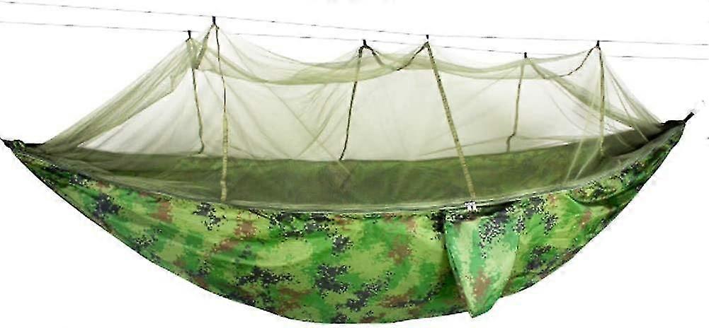 camping hammock with mosquito net ultralight single and double nylon outdoor travel hammock for camping, hiking, backpacking betterlifefg