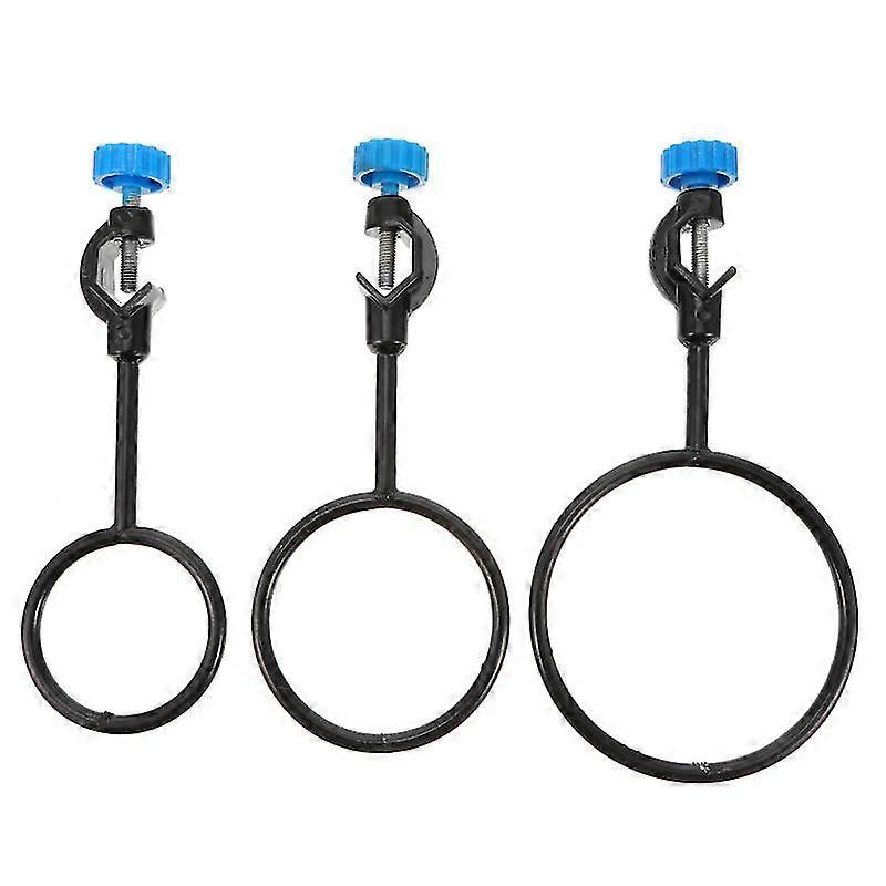 3pcs laboratory support retort ring set iron laboratory support ring holder