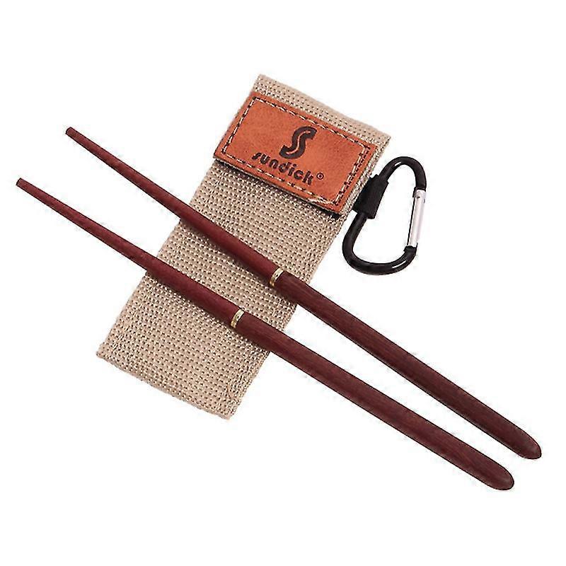 1 par fällbara ätpinnar ätpinnar i trä