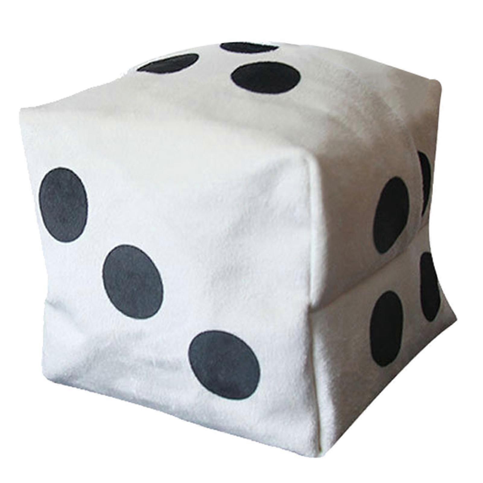 Napkin Holder Soft Texture Wide Application Fabric Cube Dice Shape Storage Case Household Supplies